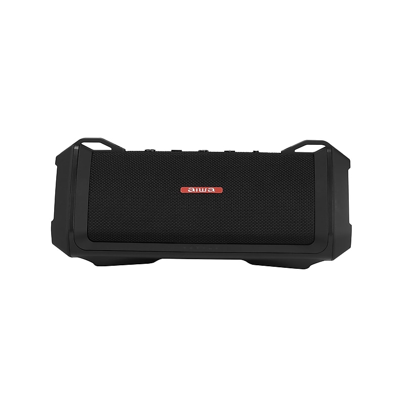 Aiwa Exos-3 Wireless Bluetooth Speaker, Waterproof, Black (AI6007-BLK-T35-4) image 1