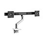 Humanscale M8.1 Adjustable Dual Monitor Arm, Up to 28" Monitors, Polished Aluminum (M82CBW)~#|#~DD4DD770-DBB8-4722-A34A6C55FB3C3617_sc7