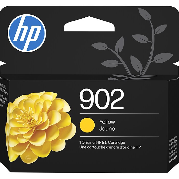 HP 902 Yellow Standard Yield Ink Cartridge, Prints Up to 315 Pages