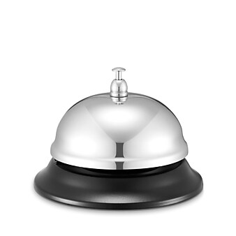 Staples Call Bell, Chrome (10592-CC)