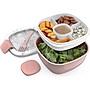 bentgo Salad Container, 5-Compartment, Blush Marble, 54 oz. (BGOSAL-M)~#|#~DD546A7A-C57D-40A4-802E11323053513E_sc7