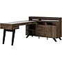 South Shore Helsy 78"W L-Shaped Computer Desk with Power Bar and Removable Hutch, Natural Walnut (13307)~#|#~DD552F65-7BDE-4F54-A6D763B5F47CD7B0_sc7