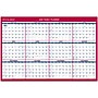 2026 AT-A-GLANCE 36" x 24" Yearly Wall Calendar, Reversible, White/Red (PM212-28-26)~#|#~DD55F4D3-83A6-434E-A5E3F97B335F9B19_sc7