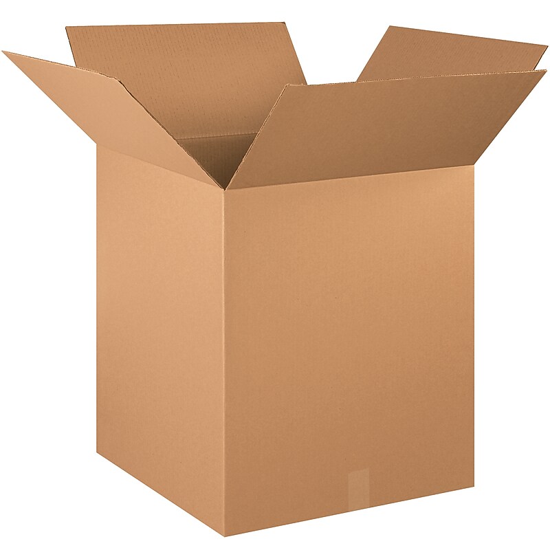20" x 20" x 24" Shipping Boxes, 32 ECT, 120/Pallet (202024PL) image 1