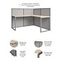 Bush Business Furniture Easy Office L Shaped Cubicle Desk, Natural Elm (EOD360NE-03K)~#|#~DD5BB8BB-7DAF-4B99-B6962E68998FA628_sc7