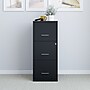 Staples 3-Drawer Vertical File Cabinet, Letter Size, Lockable, 34.9"H x 14.3"W x 18.9"D, Black (ST52151-CC)~#|#~DD5EC971-942E-4C0F-BA1F7A159503D40E_sc7