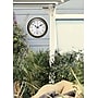 Infinity Instruments Classic Gold Trim Indoor/Outdoor Wall Clock, 12"Dia. (20304BG-4553)~#|#~DD623AEF-3989-4C8C-9D3DE91A6A258DEE_sc7