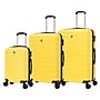 TUCCI MARVELLO  3-Piece Hardside Luggage Set with Spinner Wheels, Yellow Geometric (T0810-03PC-YEL)~#|#~DD636390-1979-483F-8A9576F76704946B_sc7