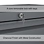 Staples 2-Drawer Lateral File Cabinet, Letter/Legal Size, Lockable, 28"H x 36"W x 18.63"D, Charcoal (60949/20884)~#|#~DD70AF27-DC4C-415E-B74FA68F859BFC70_sc7