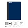 Staples Premium Composition Notebook, 7.5" x 9.75", College Ruled, 100 Sheets, Blue (ST58343)~#|#~DD718979-1A0F-40D4-A99D47F97992262F_sc7