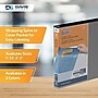 Davis Group QuickFit Heavy Duty 1" 3-Ring Standard Binders, D-Ring, Black, 2/Pack (94011-02)~#|#~DD743431-8FDD-40B2-BD89AE60C7833908_sc7