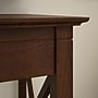 Bush Furniture Key West 60"W L Shaped Desk, Bing Cherry (KWD160BC-03)~#|#~DD76C197-4CB1-4CCA-A890F4EF0BEE2C4C_sc7