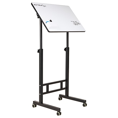 Mind Reader 24"W Adjustable Standing Whiteboard Desk - Thumbnail 3