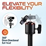 Delton T301 360° Webcam Stand, Camera Stand for Video Calls/Streaming/Recording, Black (DCT301)~#|#~DD7B30A1-CDB0-416E-9C5A3363D0E7735E_sc7