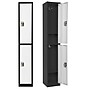 AdirOffice 72'' 2-Tier Black and White Storage Locker (ADI629-202-B-W)~#|#~DD7B86EB-8E3D-4531-87D3395C9160F33C_sc7