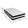Flash Furniture Capri Comfortable Sleep 12" Hybrid Pocket Spring Mattress, Twin (CLE230PRT)~#|#~DD7CEC2C-8A48-4033-86E85059FCE5A49D_sc7