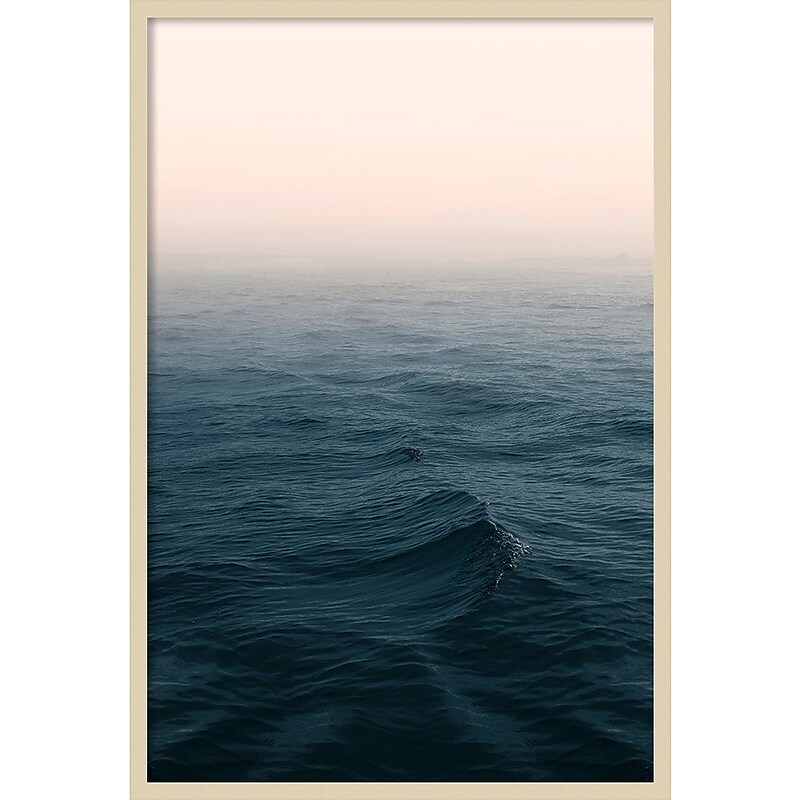 Amanti Art Ocean 5 by Ian Winstanley Wood Framed Wall Art Print, 28" x 41" (A42677389355) image 1