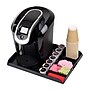 Mind Reader Plastic 7-Compartment Countertop Coffee Organizer Tray, Black (KEUTRAY-BLK)~#|#~DD7E6B3C-C521-432E-A9B203028A4442A9_sc7