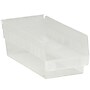 Quill Brand Small Plastic Storage Bin, 4" x 11.625"x 6.625", Clear, 30/Carton (BINPS103CL)~#|#~DD8146A4-F6D6-4B05-B61442E27E422042_sc7
