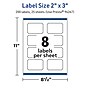 Avery TrueBlock Laser/Inkjet Decorative Edge Multipurpose Labels, 2" x 3", White, 200/Pack (94267)~#|#~DD841E46-E834-4C7E-AA7AA49C1B98B476_sc7