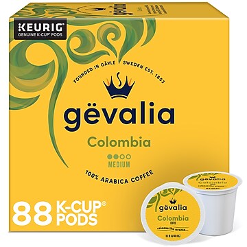 Eight O'Clock 100% Colombian Peaks Coffee, Keurig K-Cup Pod