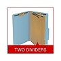 Medical Arts Press Pressboard Classification Folder, 2 Dividers, 2" Expansion, Legal Size, Blue, 10/Box (DV-T52-26-3BLU)~#|#~DD85B739-BB94-40FB-8EC937627BBA9E74_sc7