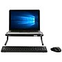 Allsop Metal Art Jr. Monitor Stand, Pearl Black (30165)~#|#~DD8605A9-BD89-4E59-BF578D91FD011ADC_sc7