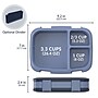 Bentgo Fresh Leak-Proof Bento Box, 3-Compartment, Navy, 26.4 oz. (BGOFR-2NV)~#|#~DD86FA74-1869-45A1-853325C98C29A654_sc7