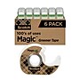 Scotch Magic Greener Invisible Clear Tape Refill, 0.75" x 16.67 yds., 1" Core, 6 Rolls/Pack (6123)~#|#~DD875897-51F7-46B2-A6AC83818C4DA0A1_sc7