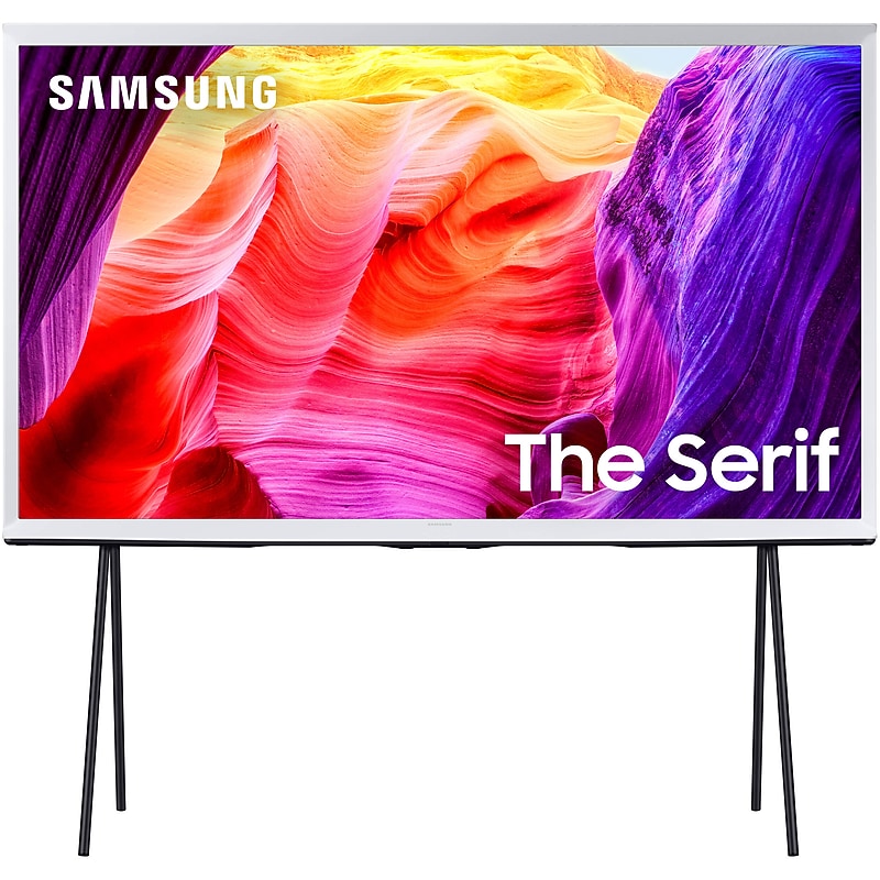 Samsung The Serif LS01D 65” Smart QLED 4K UHD TV (QN65LS01DAFXZA) image 1