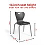 Staples Polypropylene 14" Student Chair, Black, 4/Box (ST63542)~#|#~DD88E8EE-04F8-4205-A971B333F8F06C77_sc7