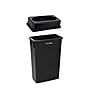 Alpine Plastic Trash Can with Dolly, 23-Gallon, Black (ALP477-BLK2-PKD)~#|#~DD8D8E6F-87D4-4337-BB14A098C83046F4_sc7