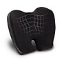 Mind Reader Memory Foam Office Chair Ergonomic Orthopedic Cushion, Black (ORTHOCUSH-BLK)~#|#~DD8F7B36-A5BB-4BF6-9BF19D150A3E359A_sc7