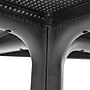 Regency Niche Terrace Square Bistro Table, 31.5"D x 31.5"W, Black (TOB3131BK)~#|#~DD8F9552-9CFC-4201-B32E5CEC59DF3C66_sc7