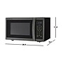 Sharp 1.4 Cu. Ft. Countertop Microwave, Black/Stainless Steel (ZSMC1452KH)~#|#~DD92B587-B582-4C45-A9998C595112364F_sc7