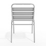 Flash Furniture Lila Indoor-Outdoor Restaurant Stack Chair, Silver (TLH015C)~#|#~DD979A9D-723A-475E-88B55D076328C3E8_sc7