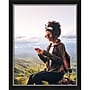 Amanti Art Eva 22" x 28" Picture Frame, Matte Black/Silver (A42677345710)~#|#~DD97E6E0-B454-4ECE-BDB51911832BC7A5_sc7