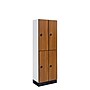Alpine Industries 72" 2-Tier 2-Column Storage Locker, Oak (701-O-2-TPL-MK)~#|#~DDA3CF8C-00D3-4E74-A7AA6A776D1ED748_sc7