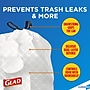 Glad 13 Gallon Trash Bag, 8.5"x8.5", Low Density, .72 mil, White, 100 Bags/Box (CLO 78526)~#|#~DDAD1EA3-31EA-4D5F-ABB99D594736219E_sc7