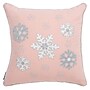 Safavieh Sunderland Snowflake Pillow, 18" X 18" (HOL4010A-1818)~#|#~DDB1022A-5320-455B-B379102FC42DECE5_sc7