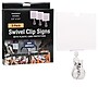 Global Printed Products Card Holder, 3.5" x 5.5", Clear Plastic, 3/Pack (CLIP-35X55)~#|#~DDB3180C-324E-4D5D-8F3373D2A3DB3172_sc7