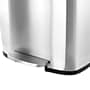 Elama Stainless Steel Indoor Step Trash Can, 13 Gallon, Silver (938121452M)~#|#~DDB41BE3-4CA1-4F17-9D7AAA8D542502E5_sc7