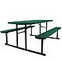 National Public Seating BMPT Series 30" x 72" Heavy Duty Picnic Folding Table, Green (BMPT3072-BK06)~#|#~DDB9F78B-7559-4FCE-85782DAA7CF4936C_sc7