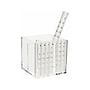 Russell+Hazel Bloc 2-Compartment Stackable Acrylic Pencil Cup with Monthly Calendar, Clear/Gold (93917)~#|#~DDBB8265-B382-4E16-A73B4A2C3C776E43_sc7