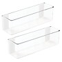 iDESIGN Adhesive Organizers, Clear, 2/Set (27934M2)~#|#~DDBDB330-24D0-46DC-A0E0F59085FD4C13_sc7