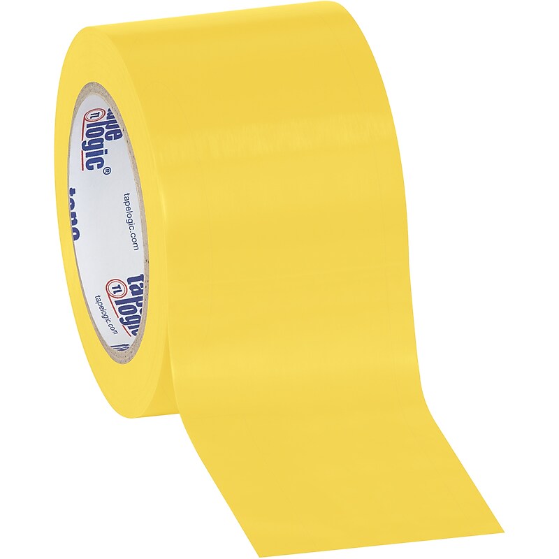 Tape Logic Safety Tape, 3" x 36 yds., Yellow, 3/Carton (T93363PKY) image 1