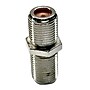 Eagle Aspen F-81 3-GHz Barrel Splice Connector, Female to Female, 100/Count, Silver (500268)~#|#~DDBE5DA7-D26B-4AD6-B7517F72E271FF5F_sc7