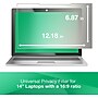 3M Anti-Glare Privacy Filter for 14" Widescreen Monitor, 16:9 Aspect Ratio (AG140W9B)~#|#~DDC24AFD-FC91-4001-86E930F43EE80DAE_sc7