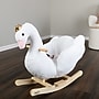 Happy Trails Plush Swan Rocking Horse, White (80-BF013)~#|#~DDC2854D-B3A9-4849-AF4C0E994A270963_sc7