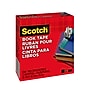 Scotch Book Transparent Clear Tape, 1.5" x 15 yds., 3" Core, Transparent (845)~#|#~DDC5C638-798C-4BE1-9A44C424330111BB_sc7